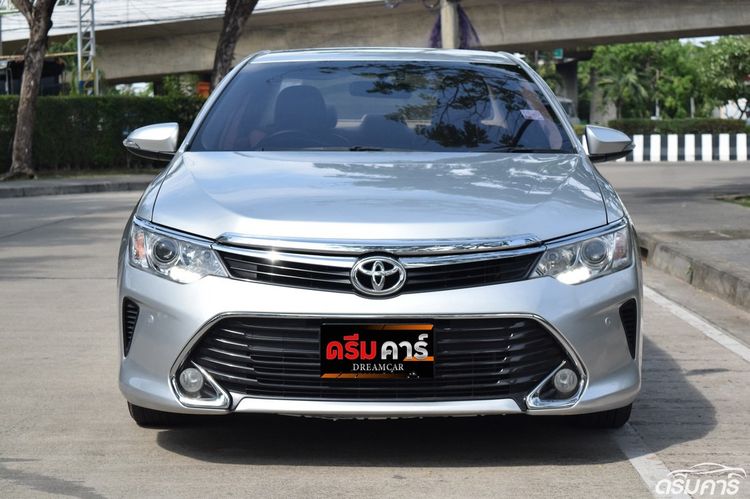 Toyota Camry 2017 2.0 G Sedan เบนซิน ไม่ติดแก๊ส เกียร์อัตโนมัติ บรอนซ์เงิน รูปที่ 2