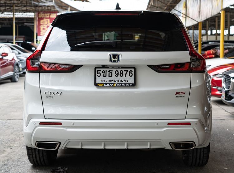 Honda CR-V 2024 2.0 eHEV RS 4WD Utility-car ไฮบริด ไม่ติดแก๊ส เกียร์อัตโนมัติ ขาว รูปที่ 4
