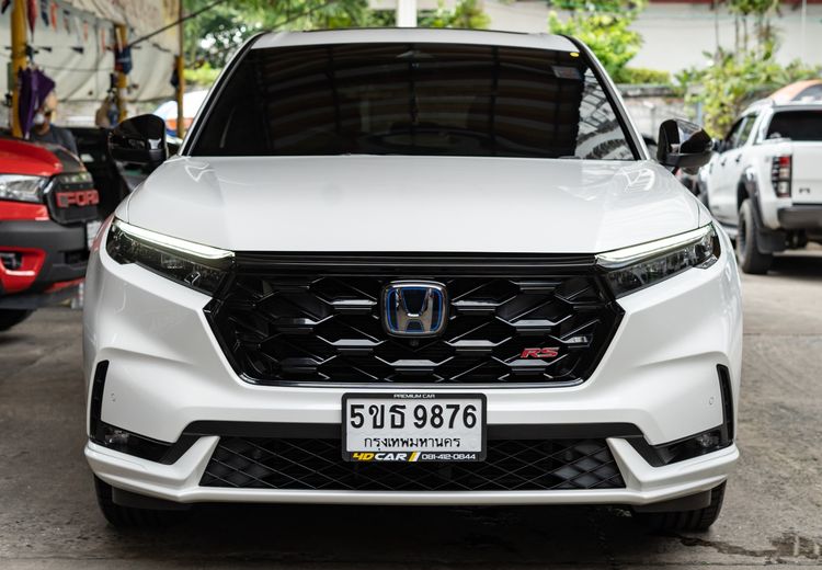 Honda CR-V 2024 2.0 eHEV RS 4WD Utility-car ไฮบริด ไม่ติดแก๊ส เกียร์อัตโนมัติ ขาว