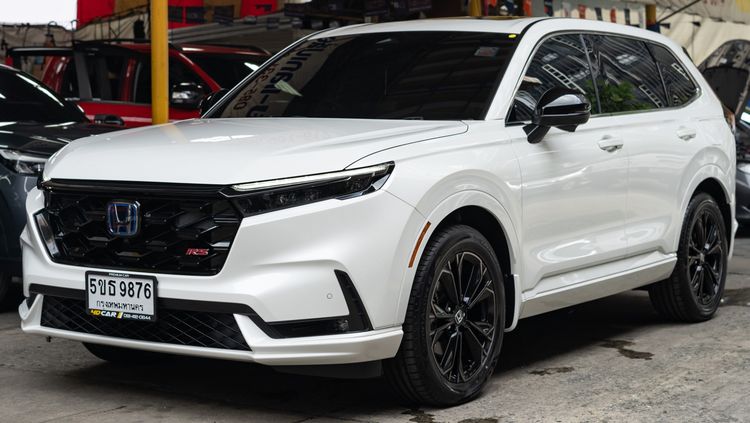 Honda CR-V 2024 2.0 eHEV RS 4WD Utility-car ไฮบริด ไม่ติดแก๊ส เกียร์อัตโนมัติ ขาว รูปที่ 2