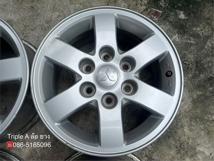 ✨ล้อแม็ก 6รู139✨Mitsu Triton ขอบ 16💖สภาพสวย💖 รูปที่ 5