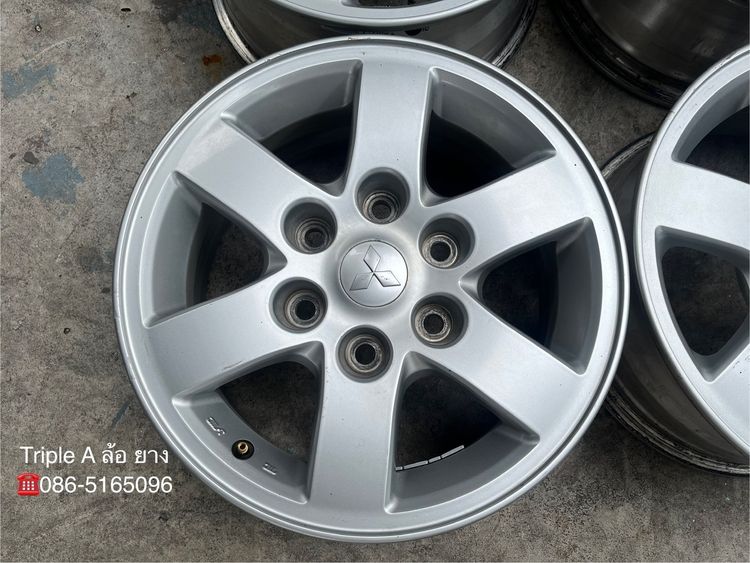 ✨ล้อแม็ก 6รู139✨Mitsu Triton ขอบ 16💖สภาพสวย💖 รูปที่ 3
