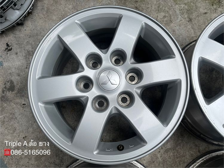 ✨ล้อแม็ก 6รู139✨Mitsu Triton ขอบ 16💖สภาพสวย💖 รูปที่ 4