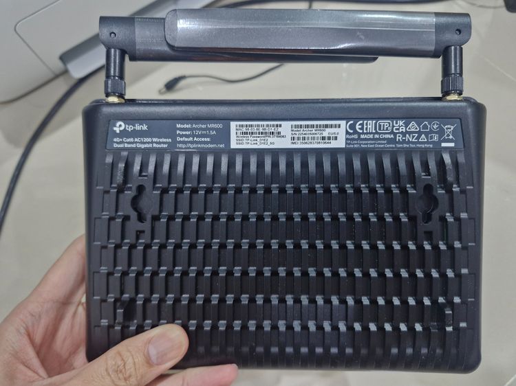 Router Sim 4G+ Tp-Link Archer MR600 สีดำ มีประกัน รูปที่ 2