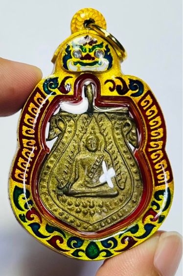 เหรียญหล่อพระพุทธชินราชหลวงพ่อชุ่ม วัดบางนาใน ปี2467 รูปที่ 3