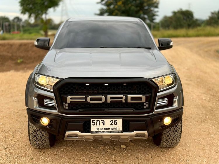 Ford Ranger 2021 2.2 Hi-Rider XLT Pickup ดีเซล ไม่ติดแก๊ส เกียร์อัตโนมัติ เทา รูปที่ 3