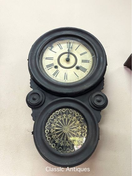 นาฬิกา แขวนผนัง โบราณ เก่าสะสม รูปที่ 2