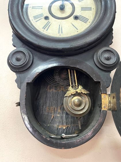 นาฬิกา แขวนผนัง โบราณ เก่าสะสม รูปที่ 4