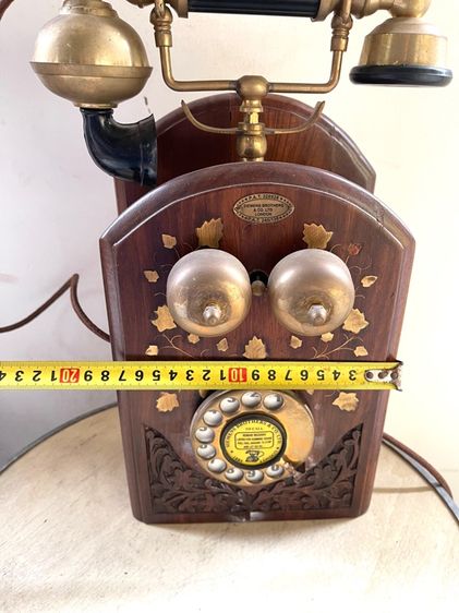 โทรศัพท์ หมุน แขวนผนัง ทรงคลาสสิคสะสมA2 รูปที่ 17