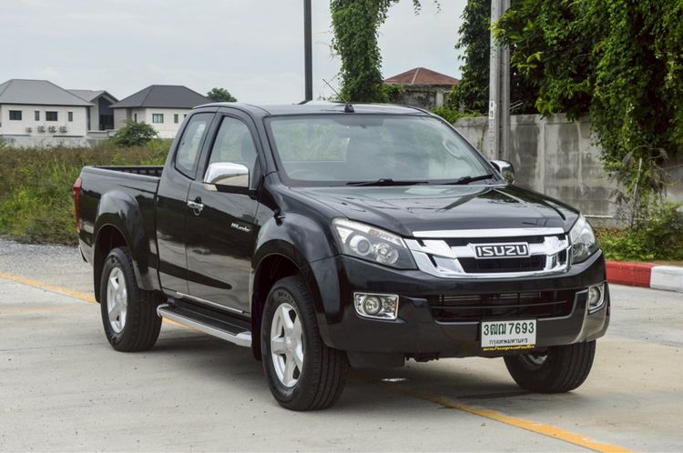 Isuzu D-MAX 2012 2.5 Hi-Lander Z Prestige Ddi VGS Turbo Pickup ดีเซล ไม่ติดแก๊ส เกียร์อัตโนมัติ ดำ รูปที่ 3