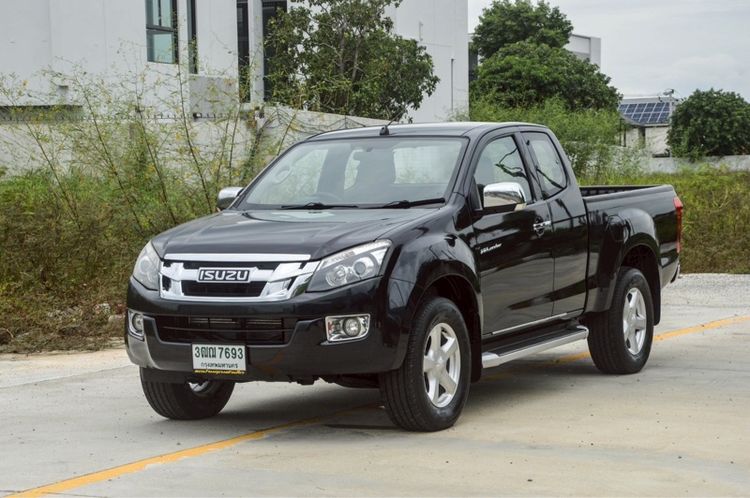 Isuzu D-MAX 2012 2.5 Hi-Lander Z Prestige Ddi VGS Turbo Pickup ดีเซล ไม่ติดแก๊ส เกียร์อัตโนมัติ ดำ รูปที่ 2