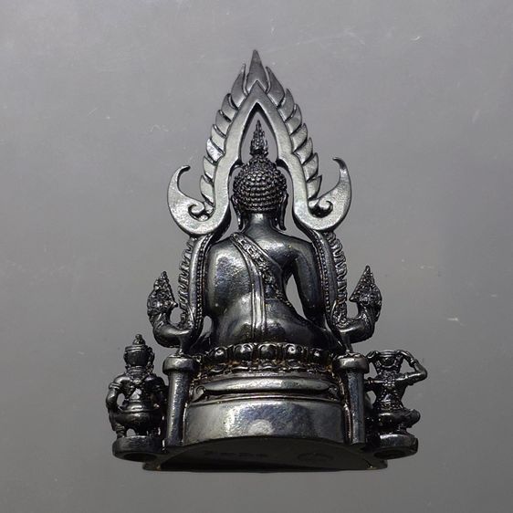 พระพุทธชินราช ภปร. ลอยองค์ เนื้อเงินรมดำ โครงการ "เพราะแผ่นดินนี้ คือ แผ่นดินเกิด รุ่นแรก ปี 2548 พร้อมกล่องเดิม	 พระพุทธชินราช ภปร. โครงกา รูปที่ 5