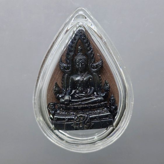 พระพุทธชินราช ภปร. ลอยองค์ เนื้อเงินรมดำ โครงการ "เพราะแผ่นดินนี้ คือ แผ่นดินเกิด รุ่นแรก ปี 2548 พร้อมกล่องเดิม	 พระพุทธชินราช ภปร. โครงกา รูปที่ 3