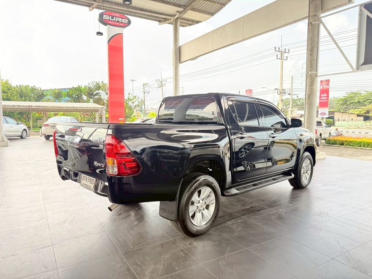 Toyota Hilux Revo 2018 2.4 E Pickup ดีเซล ไม่ติดแก๊ส เกียร์อัตโนมัติ ดำ รูปที่ 3