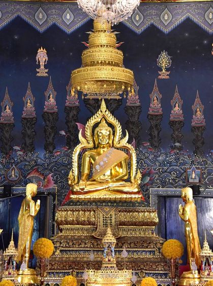 หลวงพ่อเพชร วัดท่าหลวง ปิดทอง รูปที่ 2