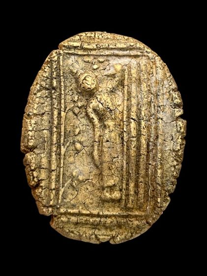 พระสมเด็จพิมพ์ ขุนอินท์พิมพ์ไสยาสน์ ไม่ตัดขอบเนื้อหาเก่าสวยเป็นธรรมชาติ(052)