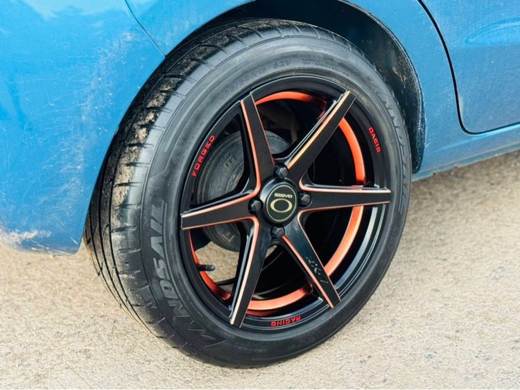 Mitsubishi Mirage 2014 1.2 GLX Sedan เบนซิน ไม่ติดแก๊ส เกียร์อัตโนมัติ ฟ้า รูปที่ 4