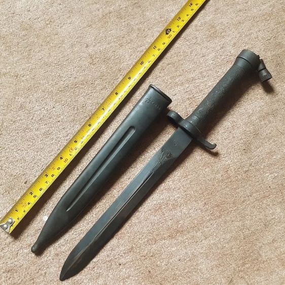 มีดปลายปืนสวีเดน สภาพเก่าๆ รูปที่ 8