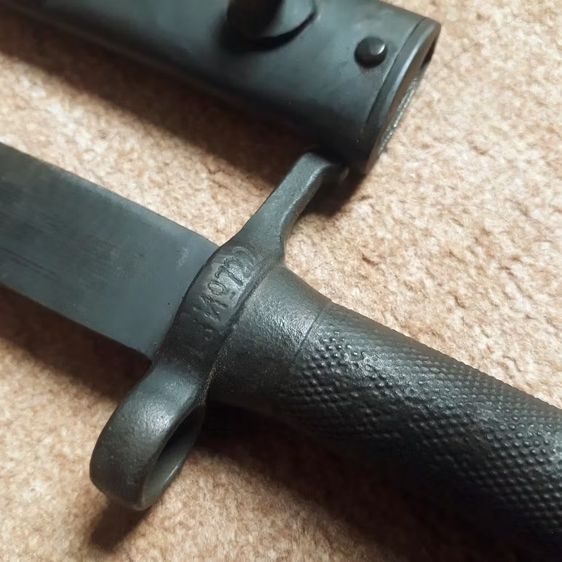 มีดปลายปืนสวีเดน สภาพเก่าๆ รูปที่ 5