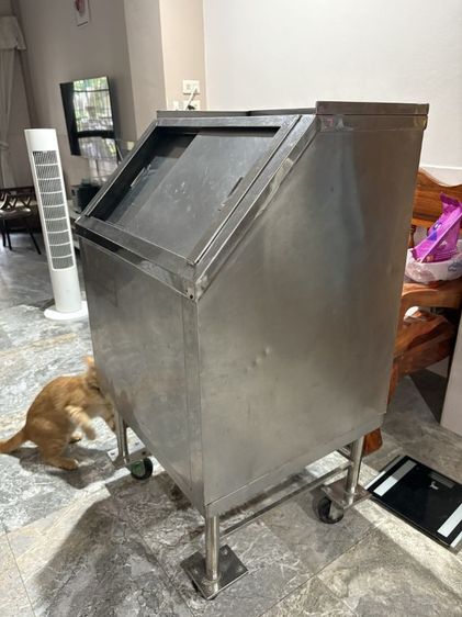 ถังน้ำแข็งสแตนเลส สภาพดีพร้อมใช้งาน รูปที่ 2