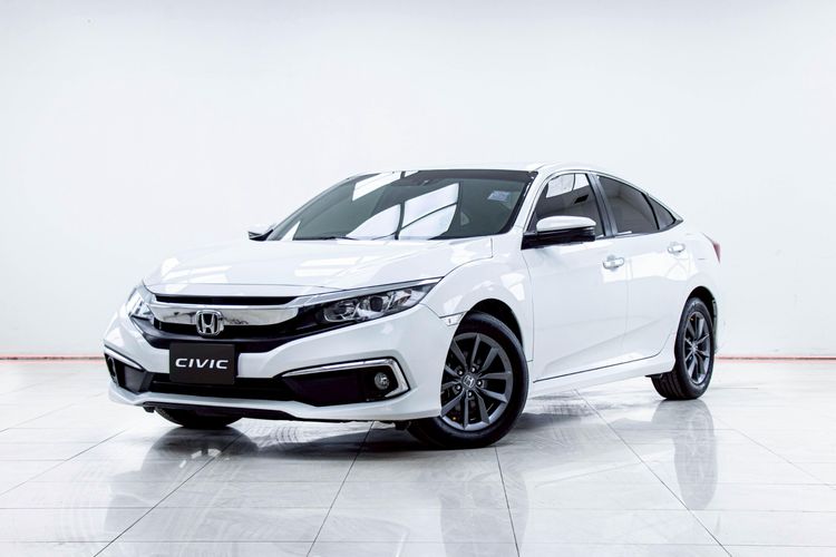 Honda Civic 2020 1.8 EL i-VTEC Sedan เบนซิน ไม่ติดแก๊ส เกียร์อัตโนมัติ ขาว รูปที่ 4