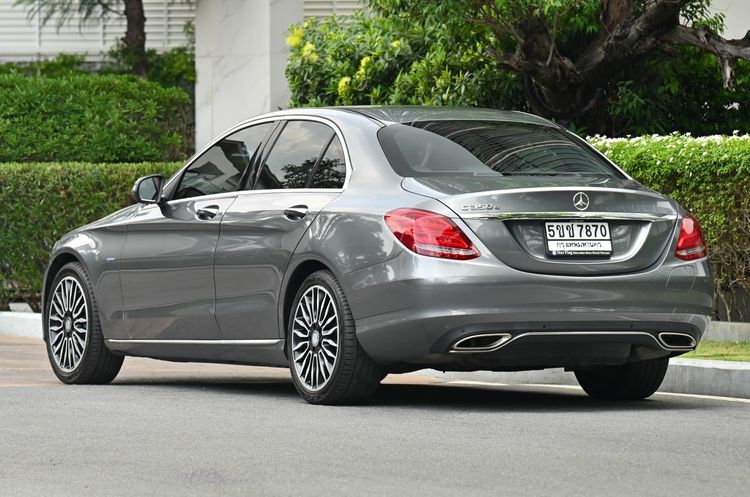 Mercedes-Benz C-Class 2017 C350 Sedan ปลั๊กอินไฮบริด (PHEV) ไม่ติดแก๊ส เกียร์อัตโนมัติ เทา รูปที่ 3