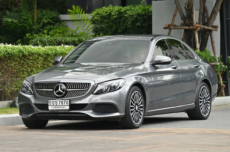 รถ Mercedes-Benz C-Class C350 สี เทา