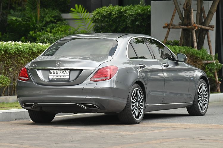 Mercedes-Benz C-Class 2017 C350 Sedan ปลั๊กอินไฮบริด (PHEV) ไม่ติดแก๊ส เกียร์อัตโนมัติ เทา รูปที่ 4