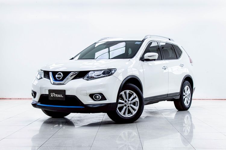 Nissan X-Trail 2016 2.0 V 4WD Utility-car ไฮบริด ไม่ติดแก๊ส เกียร์อัตโนมัติ ขาว รูปที่ 4