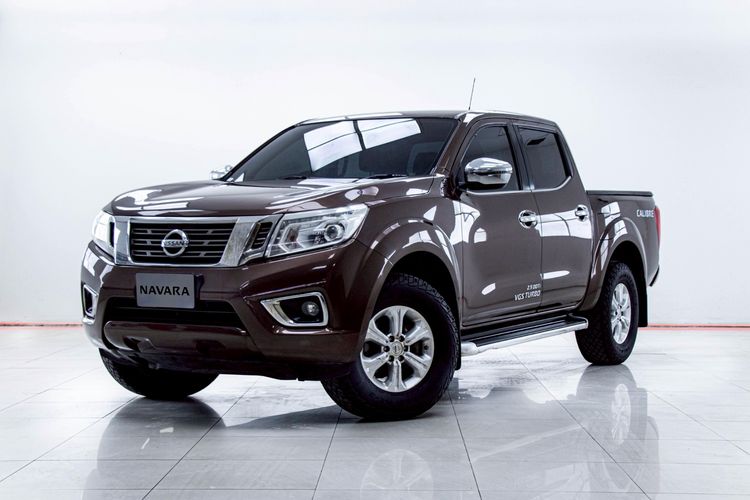 Nissan Navara 2015 2.5 Calibre EL Pickup ดีเซล ไม่ติดแก๊ส เกียร์อัตโนมัติ น้ำตาล รูปที่ 4