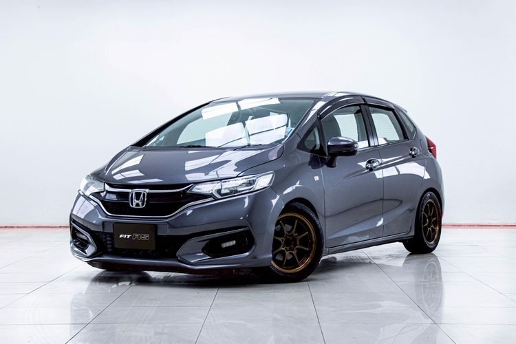 Honda Jazz 2018 1.5 V Plus i-VTEC Sedan เบนซิน ไม่ติดแก๊ส เกียร์อัตโนมัติ เทา