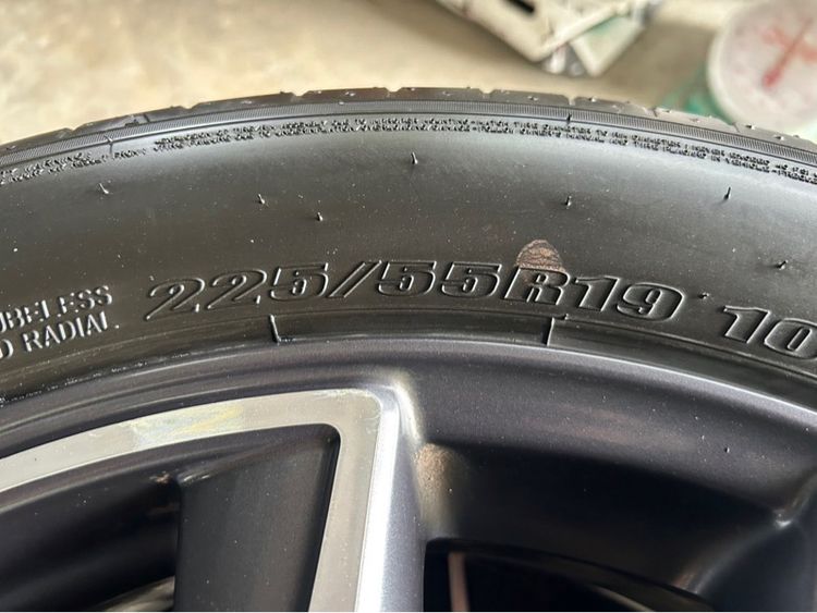 แม็กแท้ Mazda CX-5 ขอบ19 สภาพสวย สีเดิมไม่มีซ่อม  พร้อมยาง Dunlop SP Sprot Maxx 060 ผลิต Japan 225-55-19 ปี24 รูปที่ 8
