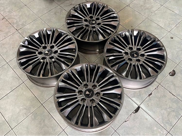 แม็กแท้ Toyota Fortuner Modellista ขอบ20 ผลิตENKEI สีไฮเปอร์แท้โรงงาน ถอดป้ายแดง ไม่มีรอย  รูปที่ 2