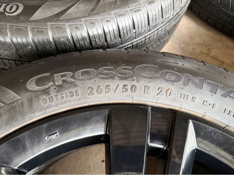 แม็ก MU-X Phantom ขอบ20 สภาพสวย สีเดิมโรงงาน  พร้อมยาง Continental 265-50-20 ปี25 รูปที่ 8