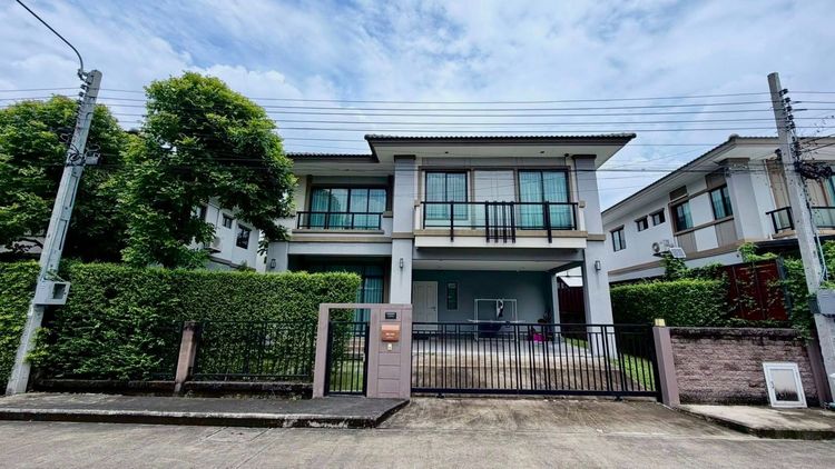 โครงการ ภัสสร เพรสทีจ บางนา–สุวรรณภูมิ (Passorn Prestige Bangna–Suvarnabhumi) บ้านเดี่ยวหรู 2 ชั้น พร้อมเฟอร์นิเจอร์ครบ พร้อมเข้าอยู่ทันที 