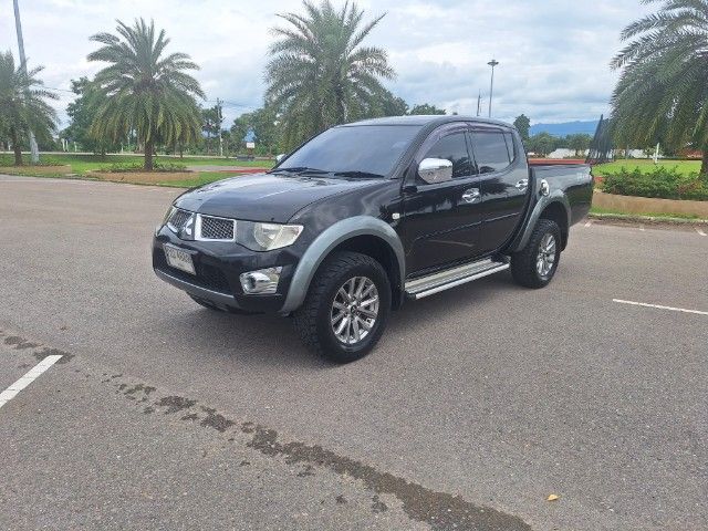 Mitsubishi Triton 2011 2.5 Plus GLS VG Turbo Pickup ดีเซล ไม่ติดแก๊ส เกียร์อัตโนมัติ ดำ รูปที่ 3