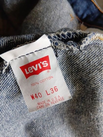 Vintage Levi’s 501XX Button Fly Size 36 รูปที่ 8