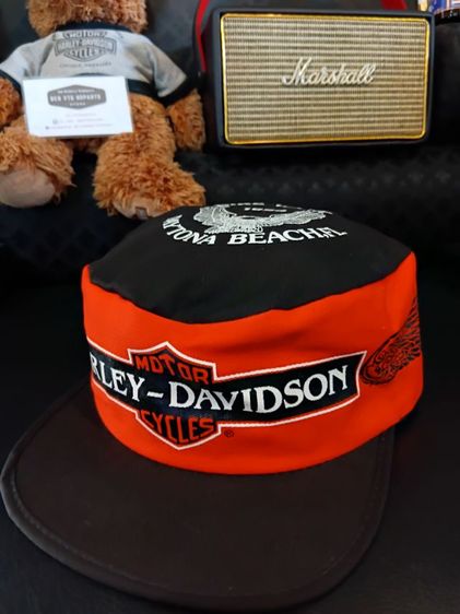 หมวกและหมวกแก๊ป หมวกวินเทจ Vintage HarleyDavidson Painter Hat 