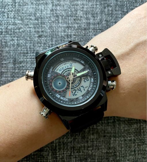 Digital Watch สายหนัง สินค้าใหม่ รูปที่ 5