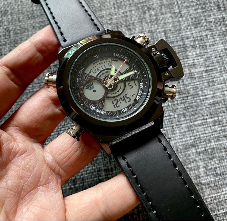 Digital Watch สายหนัง สินค้าใหม่ รูปที่ 2