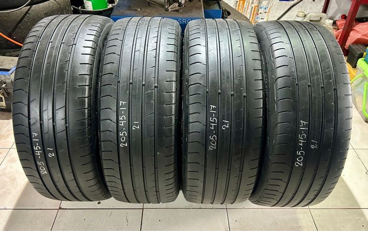 GOODYEAR 205 45 17 มือสอง 4เส้น