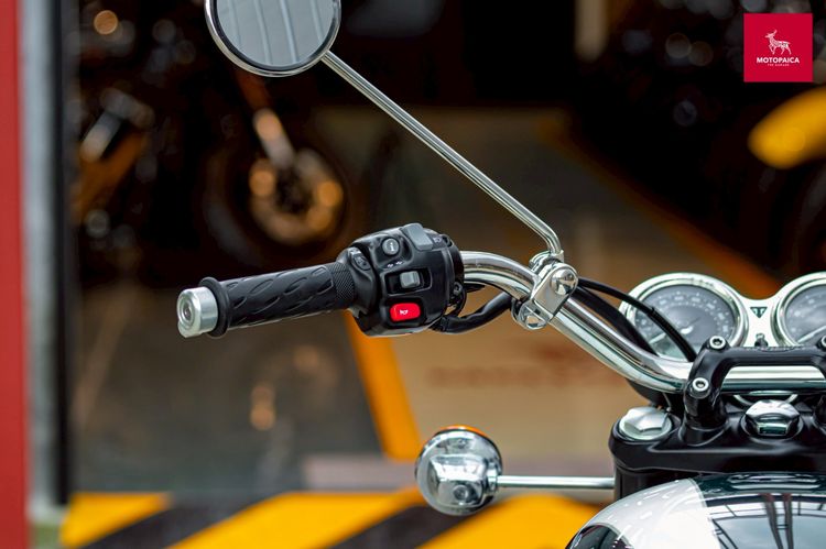 Triumph Bonneville T120 ปี2017 สีทูโทน วิ่ง30,000Km ท่อBC โช๊คFOX รูปที่ 12