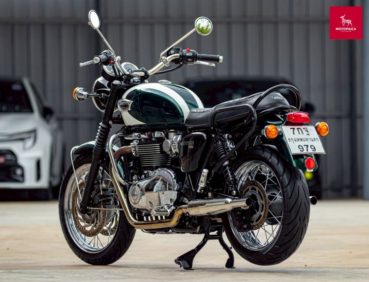 Triumph Bonneville T120 ปี2017 สีทูโทน วิ่ง30,000Km ท่อBC โช๊คFOX รูปที่ 5