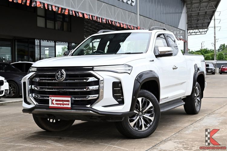 MG Extender 2022 2.0 Grand X Pickup ดีเซล ไม่ติดแก๊ส เกียร์ธรรมดา ขาว รูปที่ 4