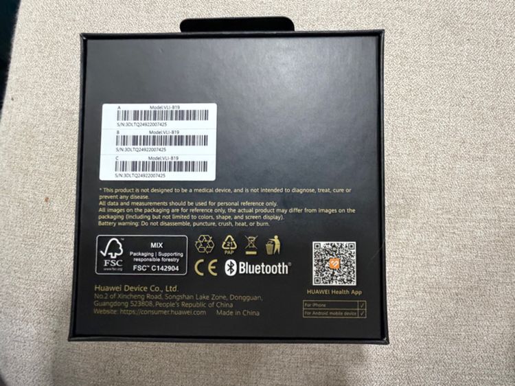Huawei watch gt 5 46 mm สีดำ ครบกล่อง รูปที่ 3