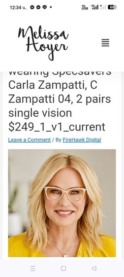 กรอบแว่นตาท่านหญิงแบรนด์ Carla zampatti 04 รุ่น 04 ผลิตในออสเตรเลีย ขนาด 53-16-140mm.เฟรมสีชานมลายกระเหมือนเขาสัตว์สภาพเกือบใหม่ รูปที่ 2