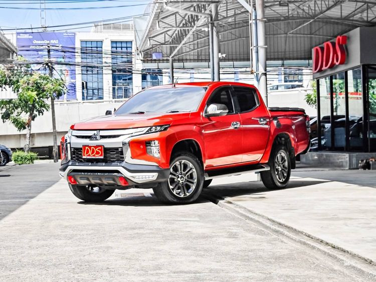 Mitsubishi Triton 2020 All New Double Cab 2.4 GT Premium 4WD Pickup ดีเซล เกียร์อัตโนมัติ ส้ม