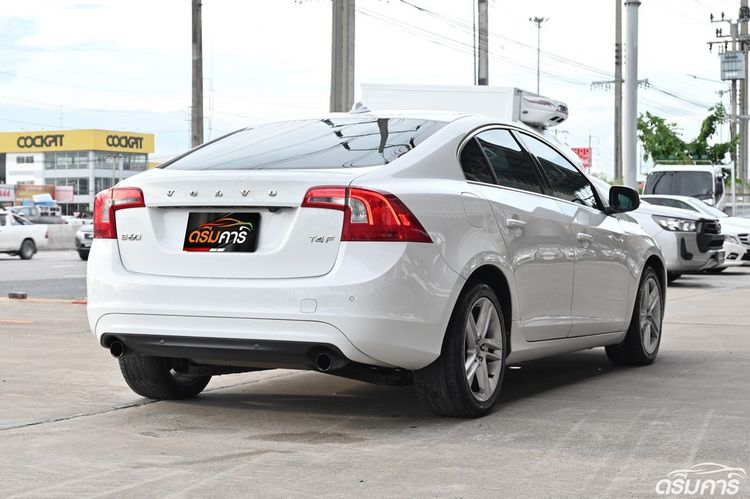 Volvo S60 2014 1.6 Drive Sedan เบนซิน ไม่ติดแก๊ส เกียร์อัตโนมัติ ขาว รูปที่ 3