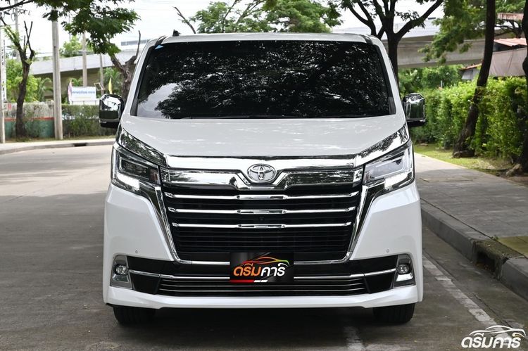 Toyota Majesty 2020 2.8 Grand Van ดีเซล ไม่ติดแก๊ส เกียร์อัตโนมัติ ขาว รูปที่ 2