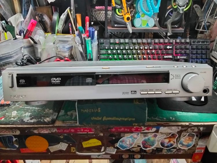 ชุดโฮมเธียเตอร์ เครื่องเล่นโฮมเทียเตอร์ SONY  HCD-S800 ไฟ100V  มือสองJAPAN
